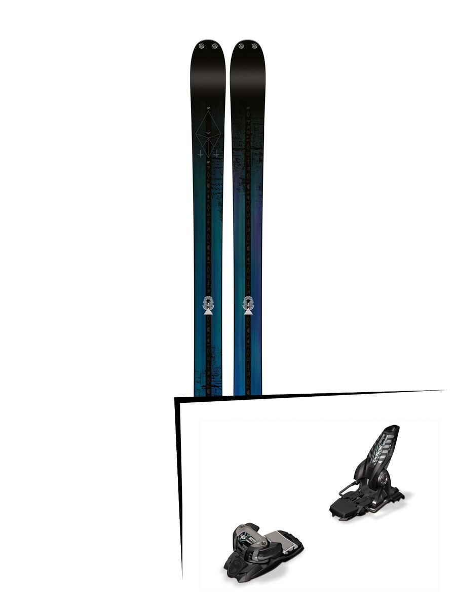 K2 SKI Set: Shreditor 92 2016 + Marker Griffon 13 - Bild 1