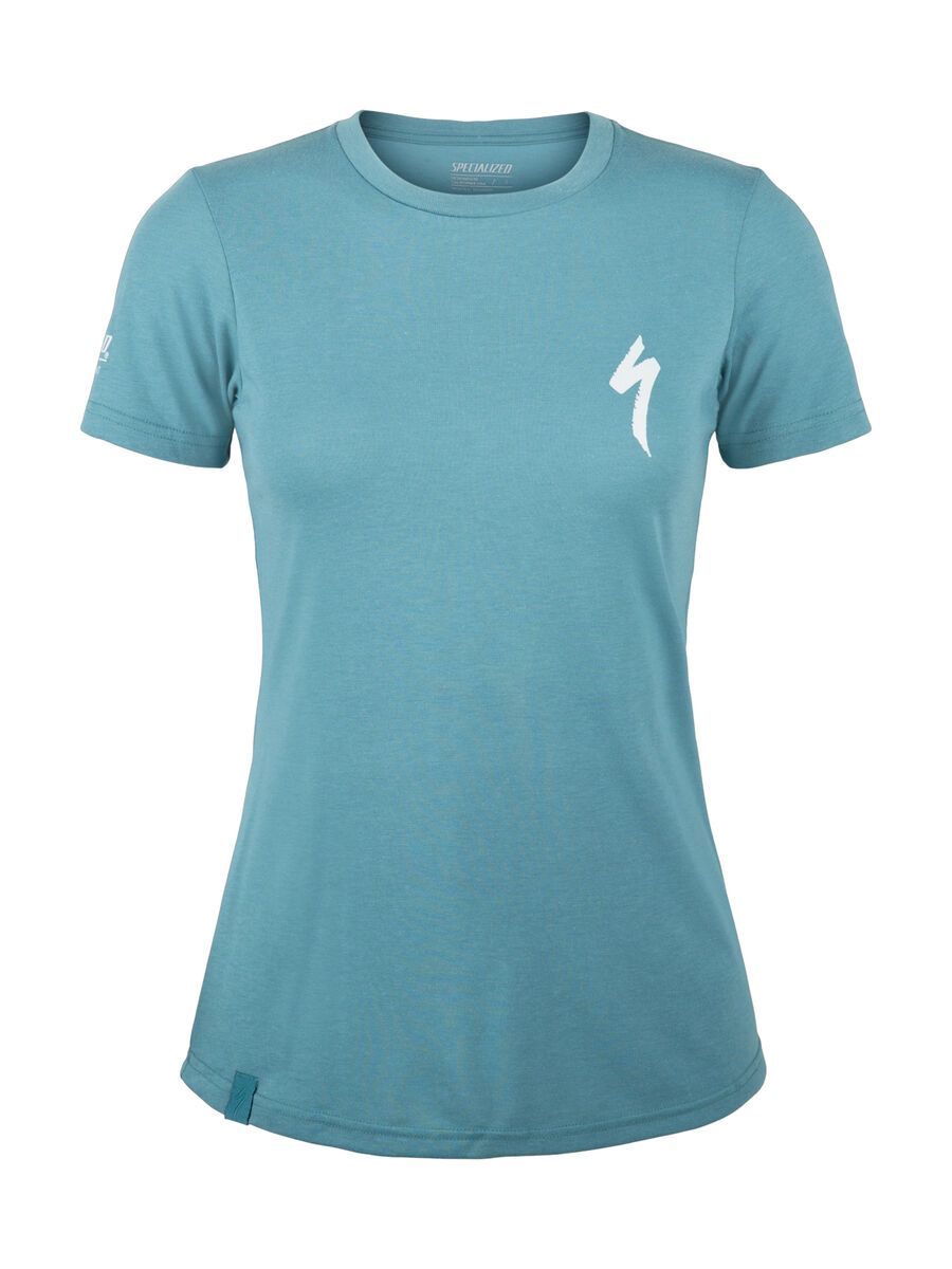 Specialized Women's S-Logo T-Shirt, dusty turquoise - Bild 2