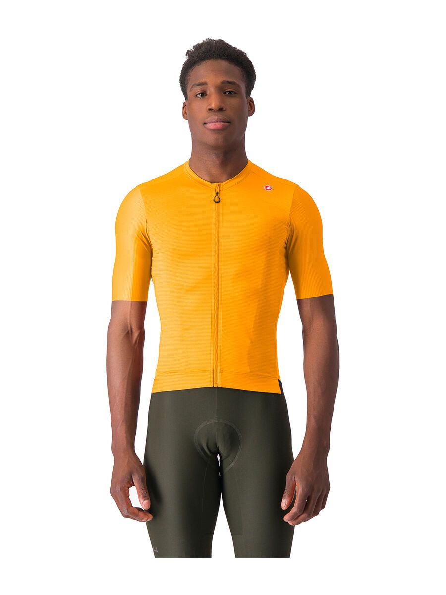Castelli Espresso Jersey, vivid orange/dark gray - Bild 1