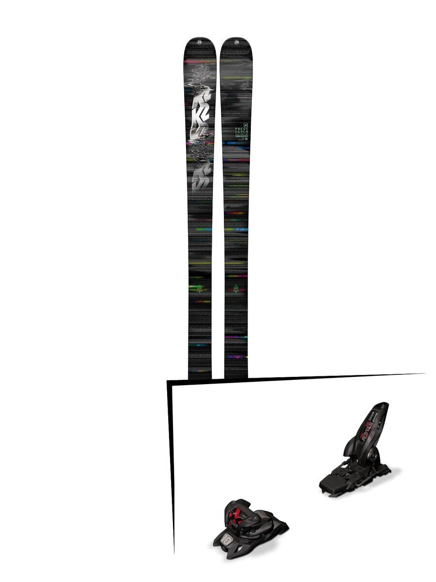 Set: K2 SKI Press 2018 + Marker Jester 16 ID black - Bild 1