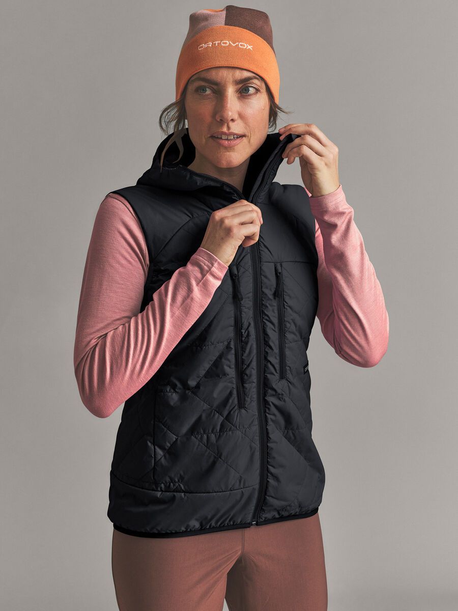 Ortovox Venet Swisswool 60 Vest W, black raven - Bild 4