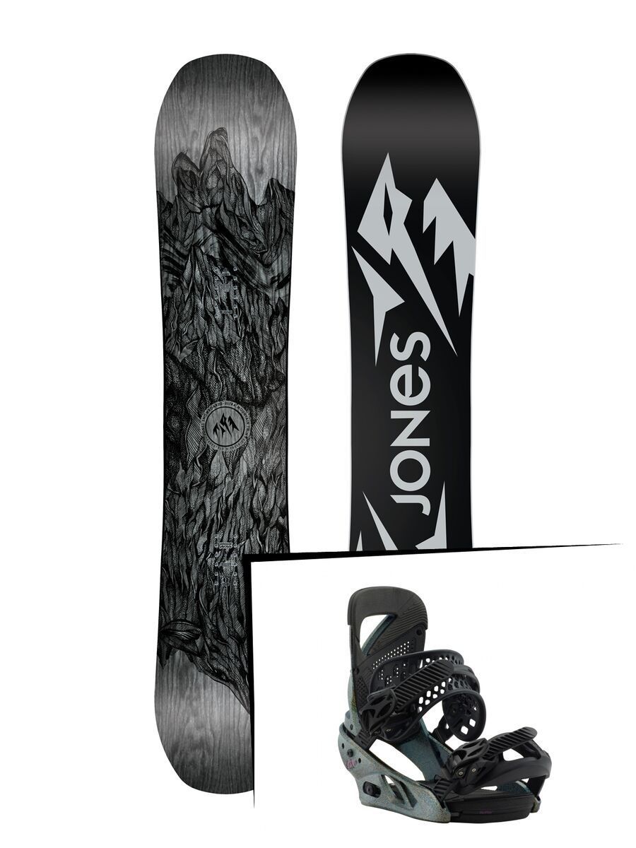 Set: Jones Ultra Mountain Twin 2019 + Burton Lexa (1931001S) - Bild 1