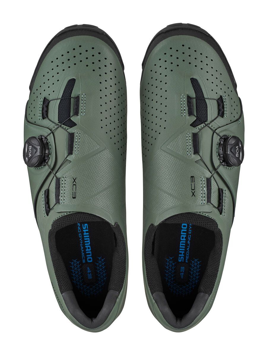 Shimano SH-XC300 Wide XC, olive - Bild 2