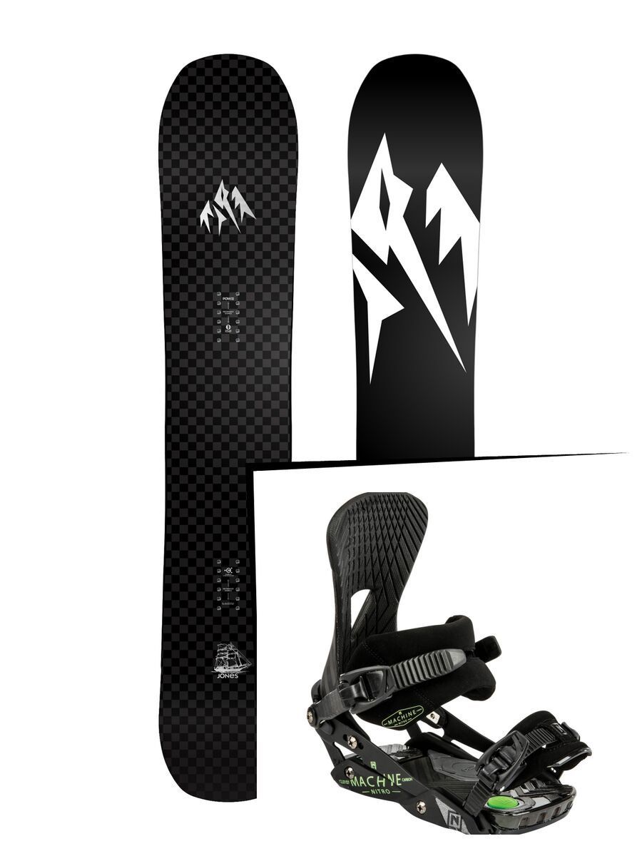 Set: Jones Carbon Flagship 2017 + Nitro Machine (1168136S) - Bild 1