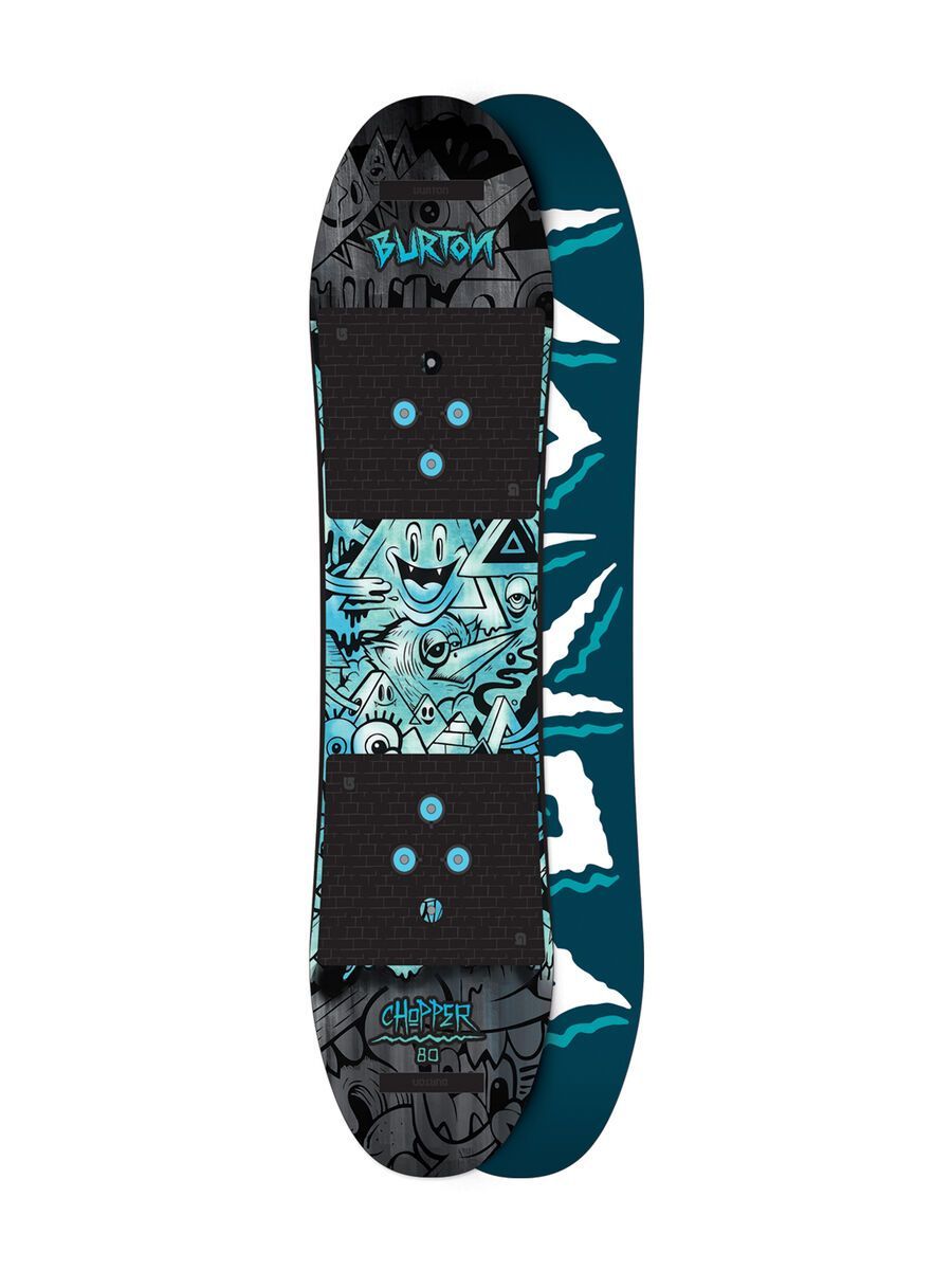 Set: Burton Chopper 2018 + Burton Grom black - Bild 2