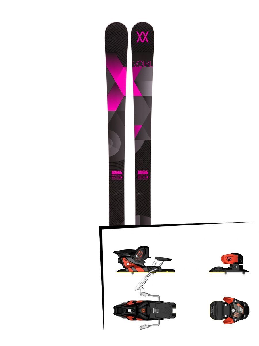 Völkl Set: Kenja 2016 + Salomon Warden MNC 13 - Bild 1