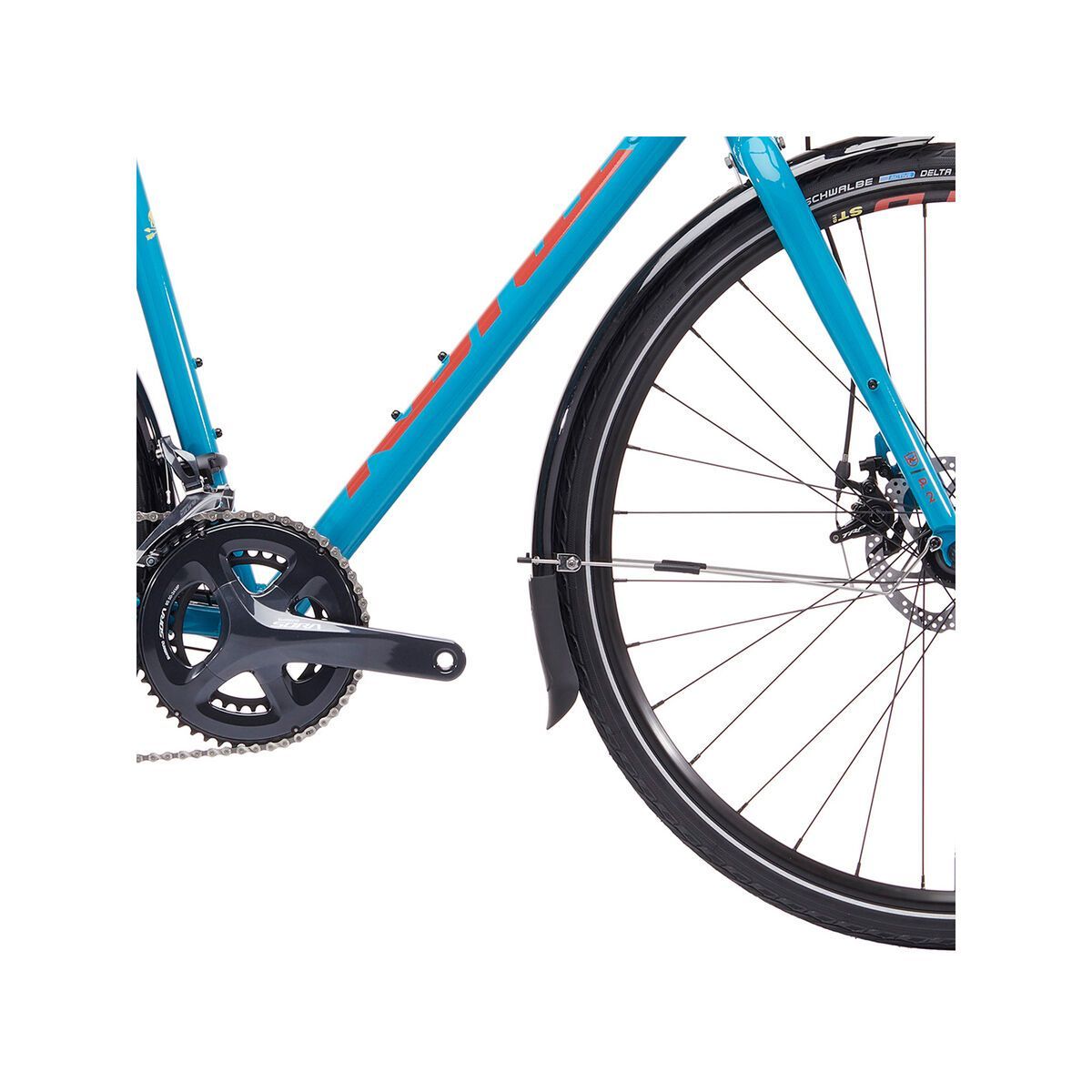 Kona Rove DL, gloss dirty aqua w/ brick, pale yellow, & charcoal decals - Bild 4