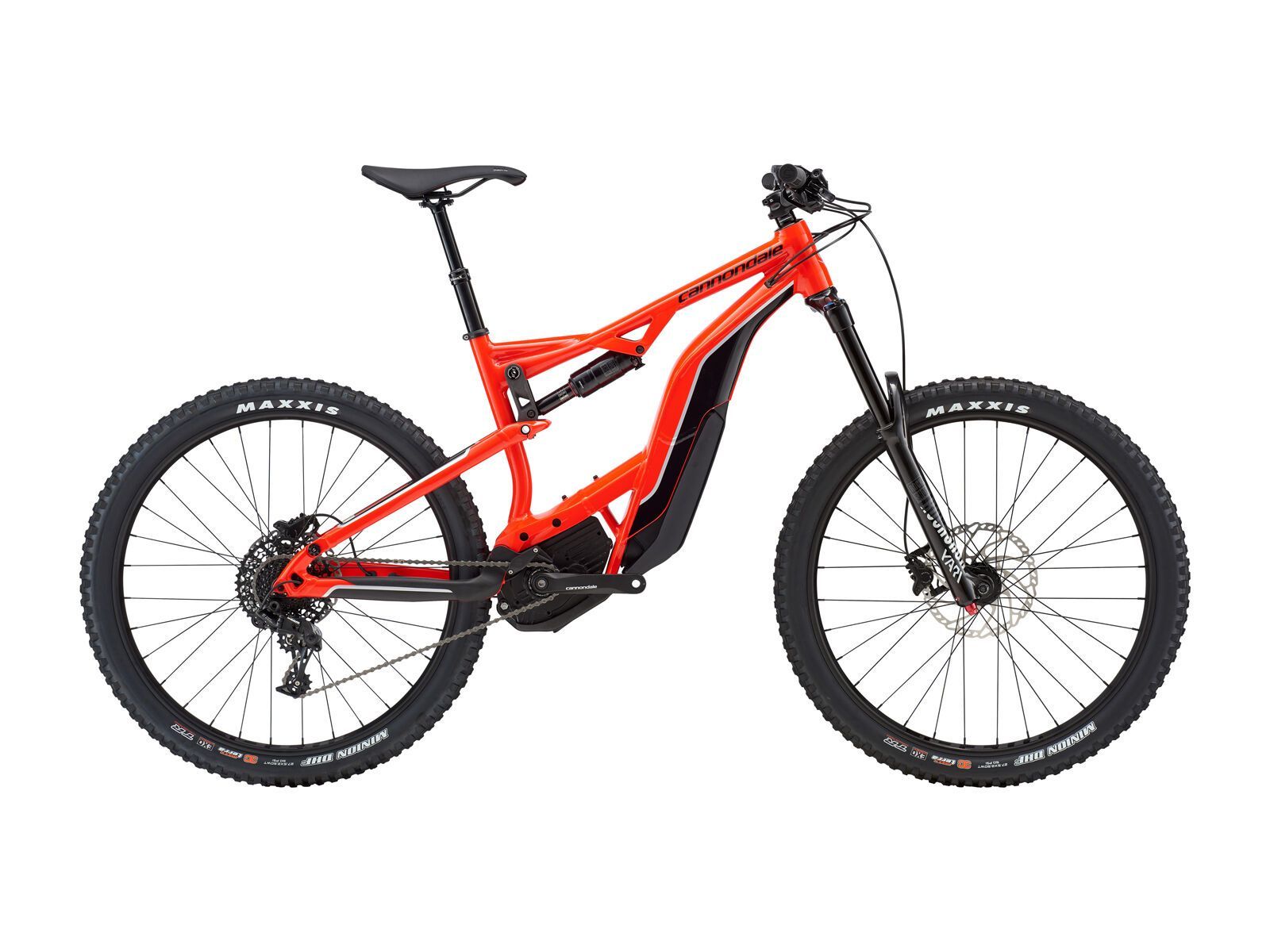 Cannondale Moterra LT 2, acid red w/ jet black and fine silver - gloss - Bild 1