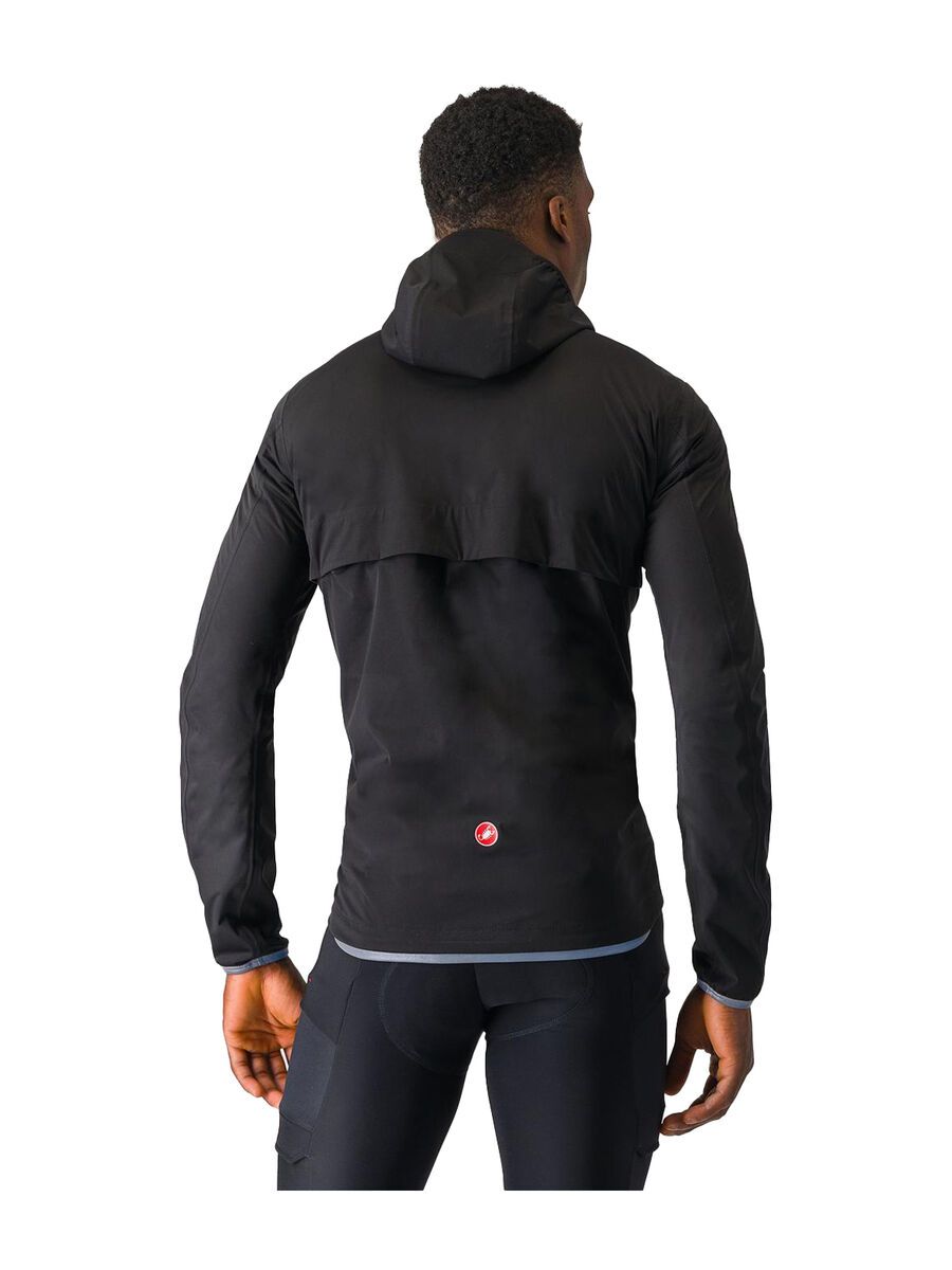 Castelli Unlimited Rain Jacket, light black - Bild 2