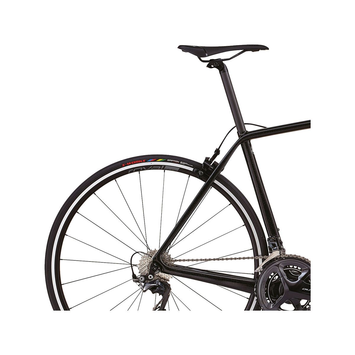Specialized Tarmac Expert Dura Ace, cosmic black/white/hologram clean - Bild 7