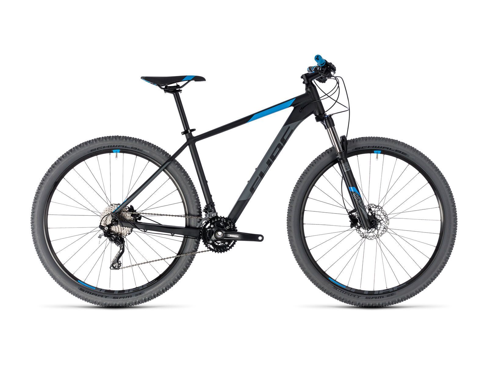 Cube Attention 27.5, black´n´blue - Bild 1