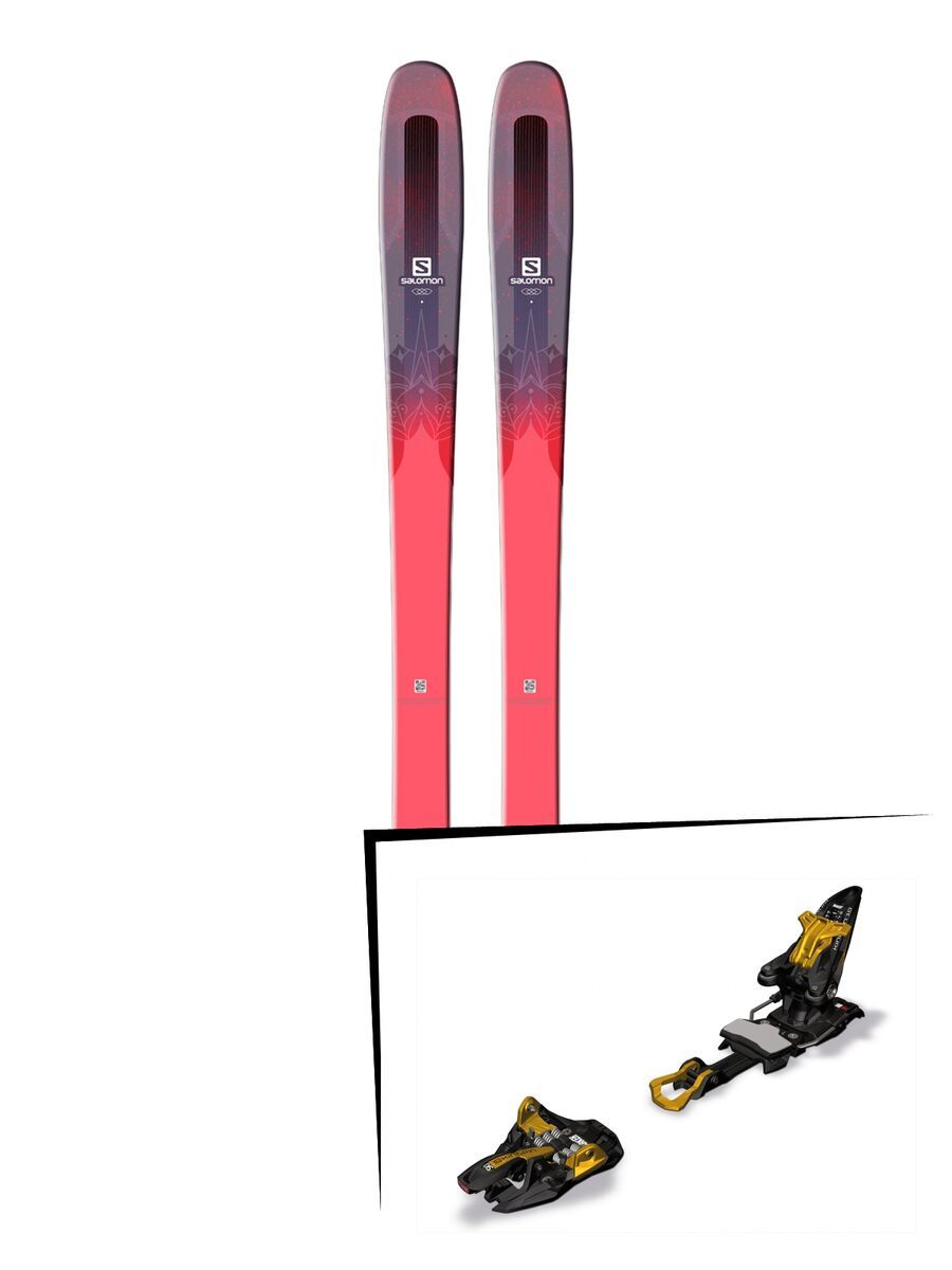 Set: Salomon QST Myriad 85 2018 + Marker Kingpin 10 - Bild 1