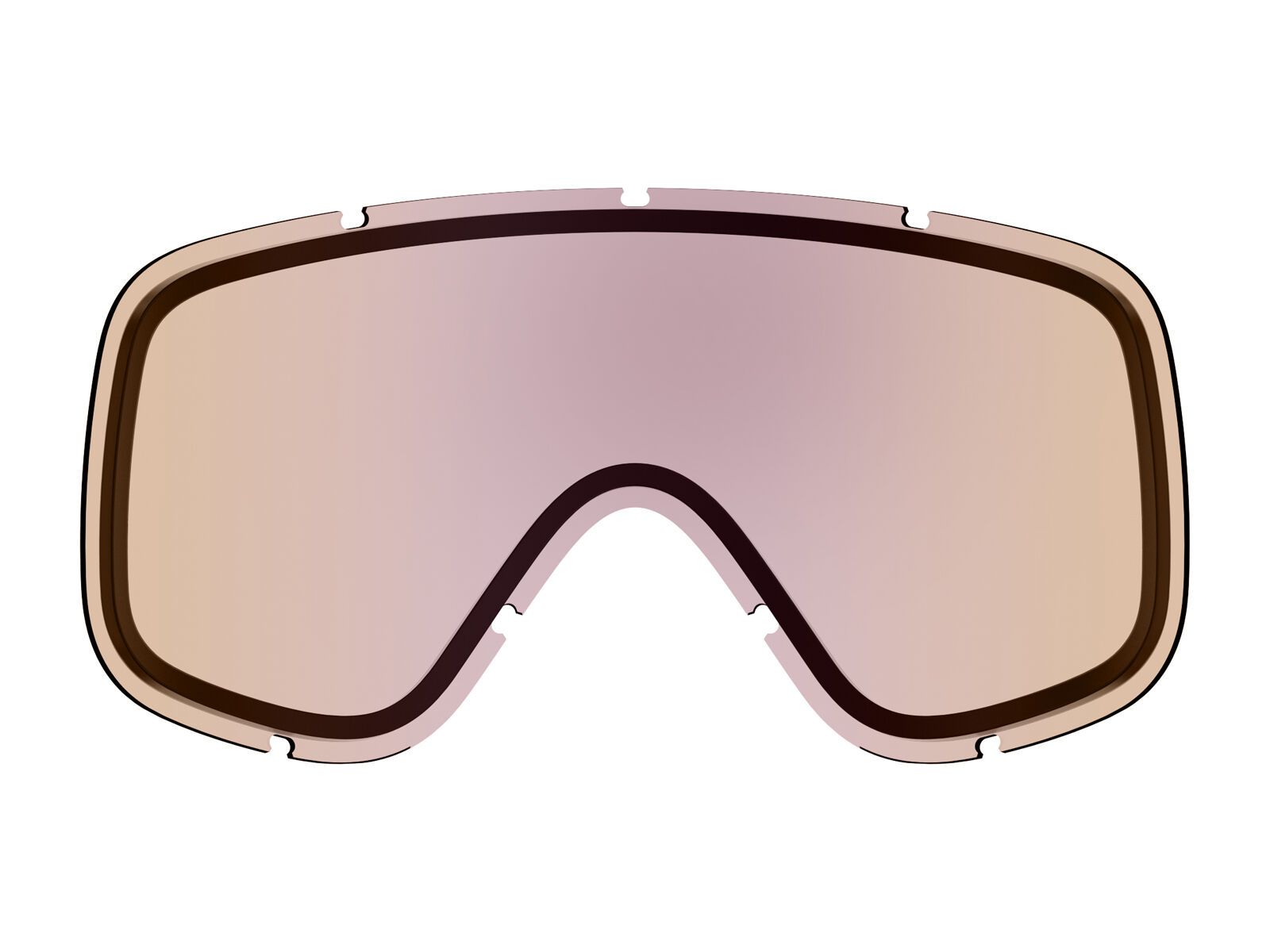 POC Tarsal Lens, Clarity Int. Cloudy Coral - Bild 2