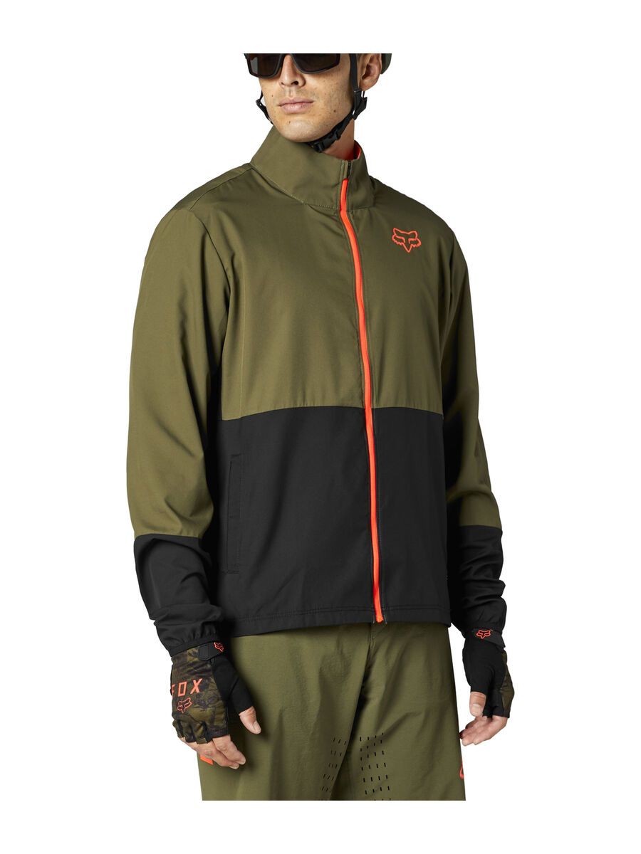 Fox Ranger Wind Jacket, olive green - Bild 1