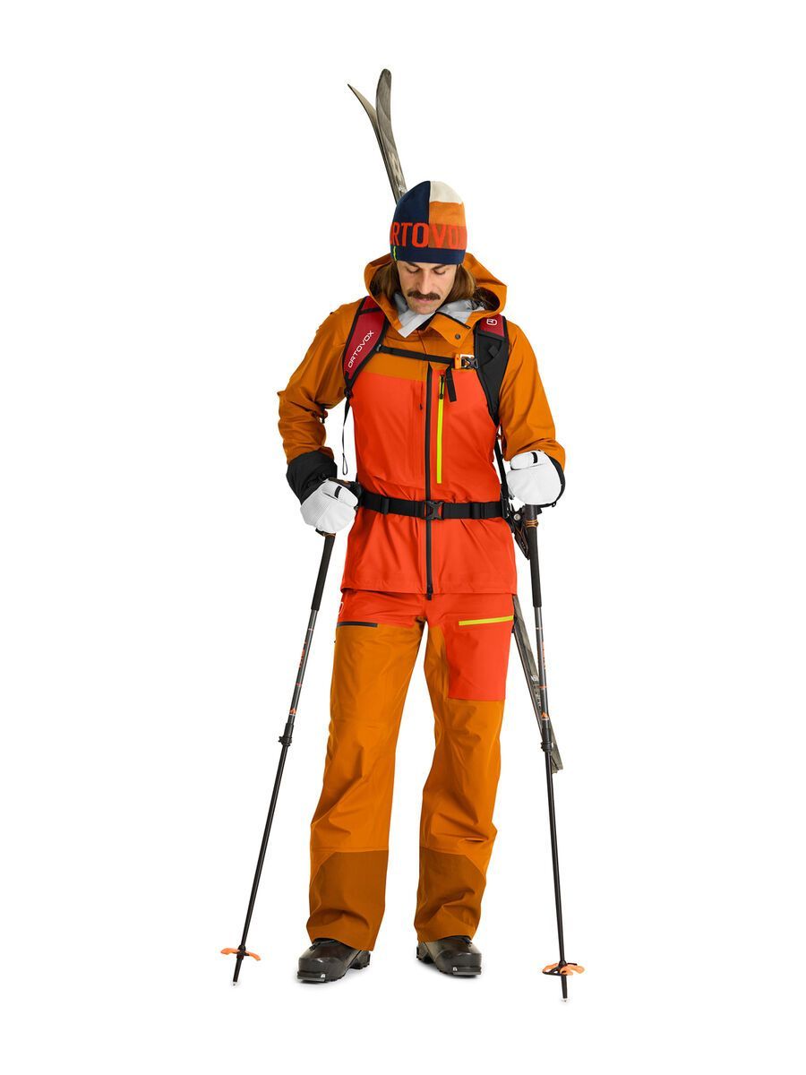 Ortovox 3L Ravine Shell Jacket M, hot orange - Bild 6