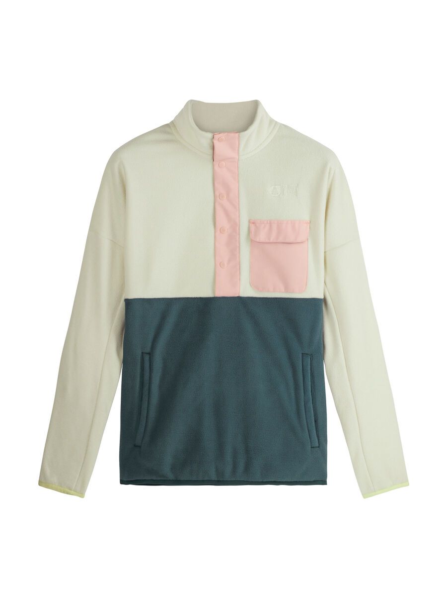 Picture Arcca 1/4 Fleece, cement - Bild 1