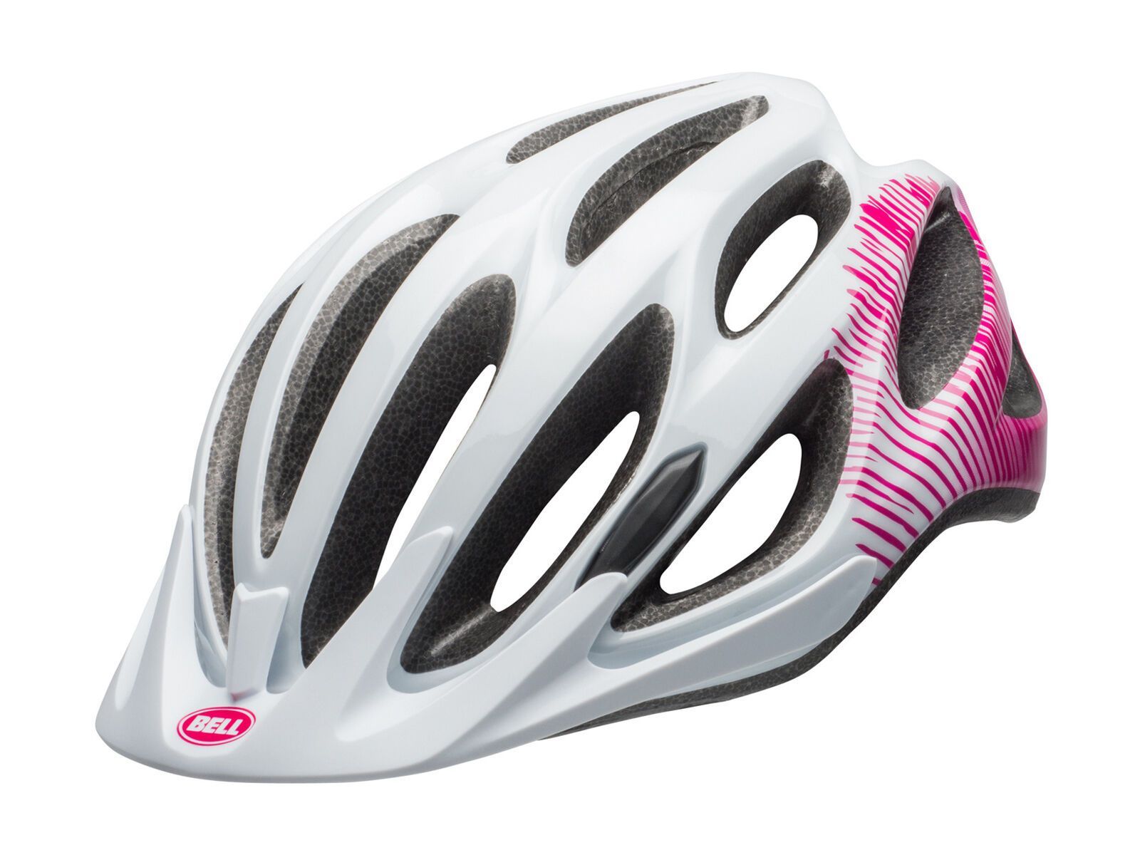 Bell Coast Joy Ride MIPS, gloss white/cherry fibers - Bild 1