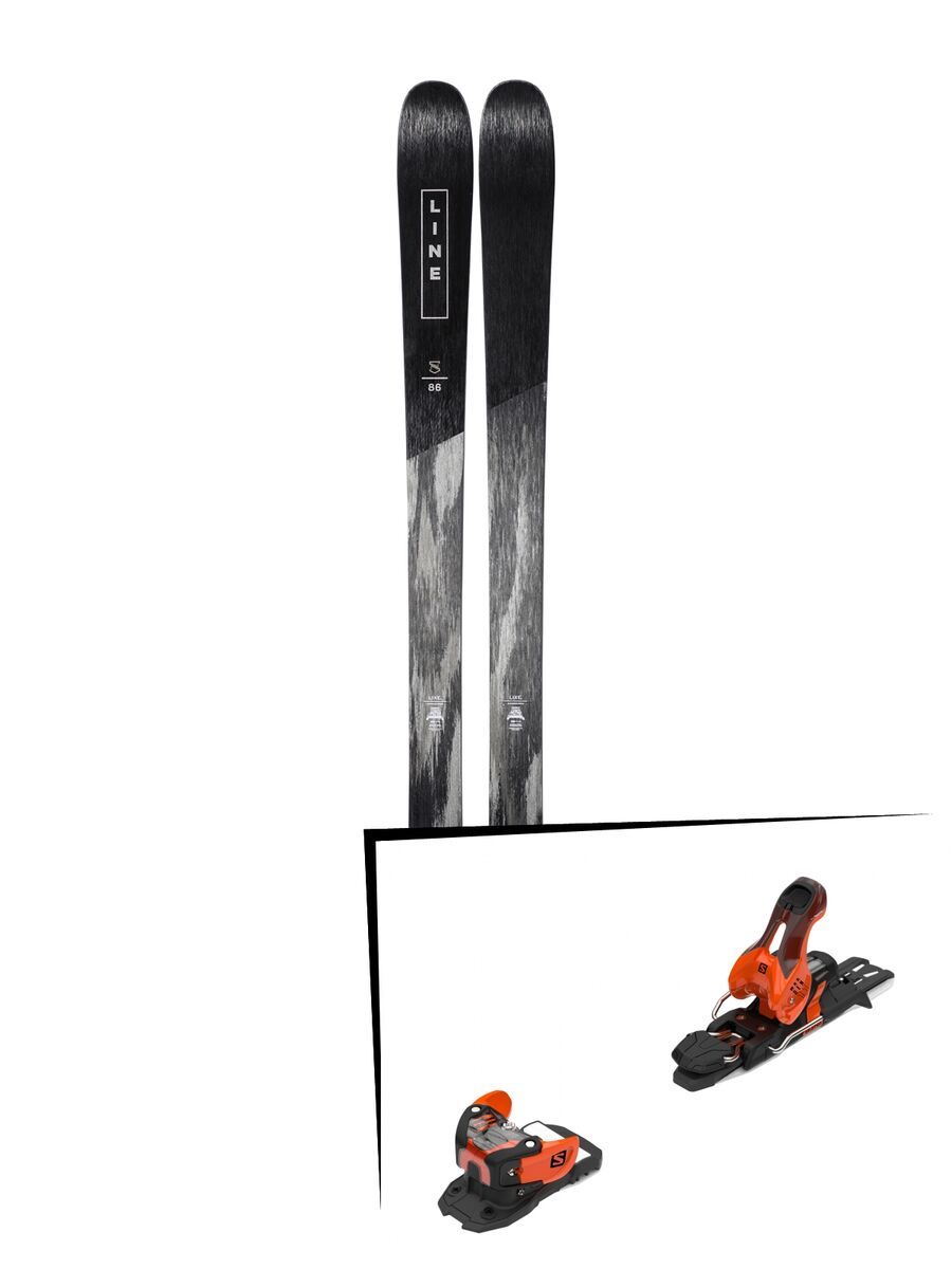 Set: Line Supernatural 86 2019 + Salomon Warden 11 orange/black - Bild 1