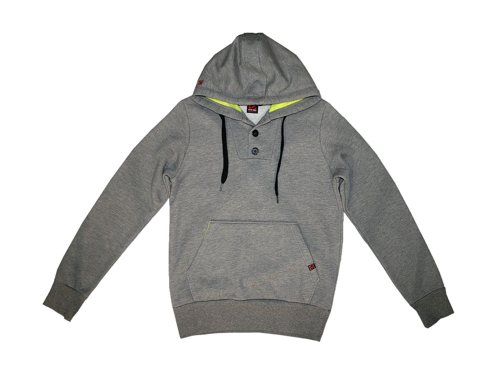 Five Ten Magnum Hoodie, heather grey / solar yellow - Bild 1