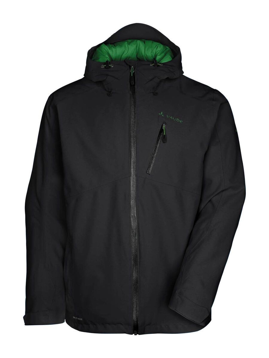 Vaude Men's Roga Jacket, black/green - Bild 1