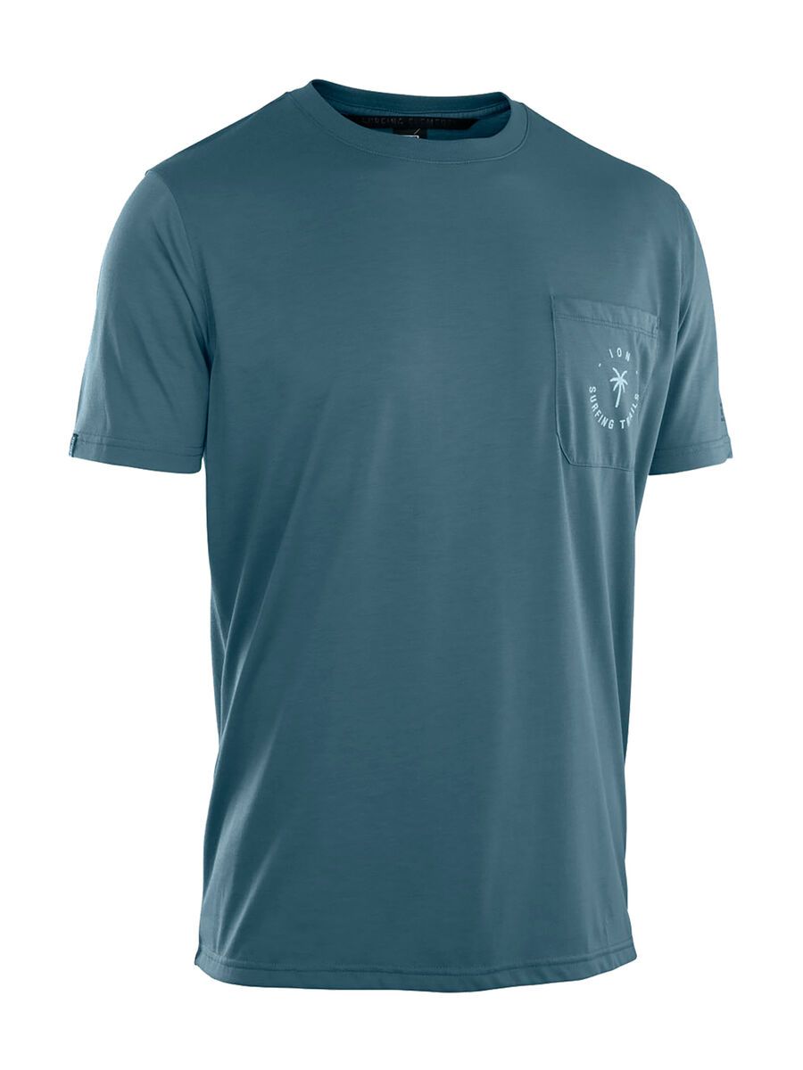 ION Jersey Surfing Trails DR Shortsleeve Men, cosmic-blue - Bild 1