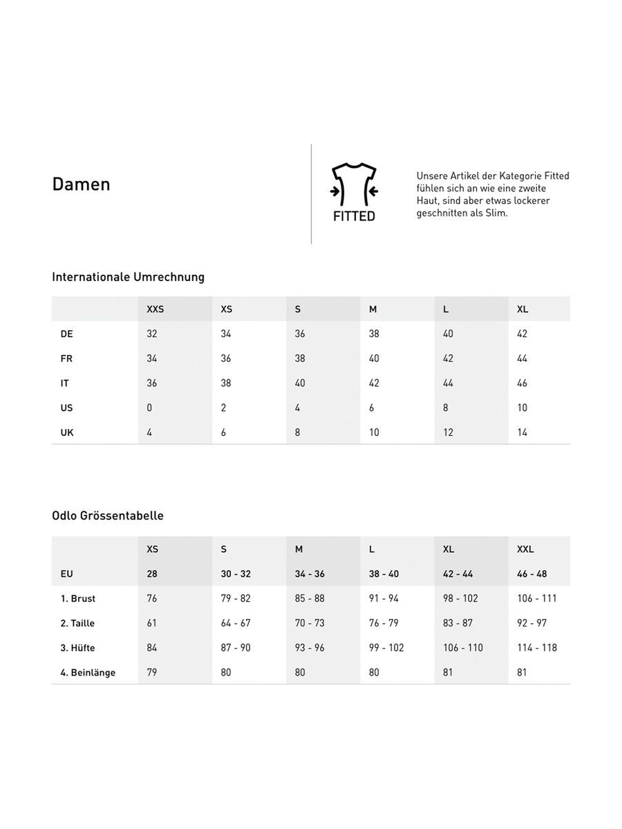 Odlo Natural + Light Base Layer Pants Women's, black - Bild 5