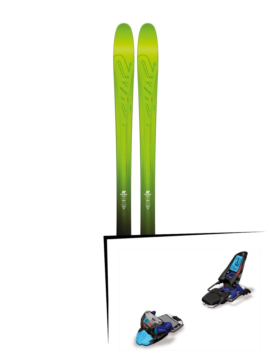 K2 SKI Set: Pinnacle 95 2016 + Marker Squire 11 - Bild 1