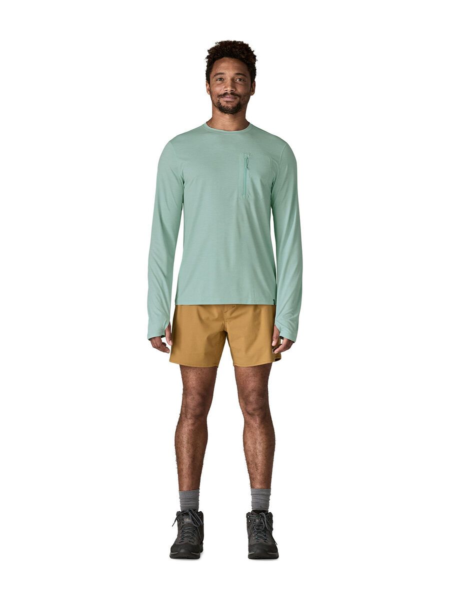 Patagonia Men's Long-Sleeved Capilene Cool Sun Shirt, thermal blue/thin ice x-dye - Bild 5