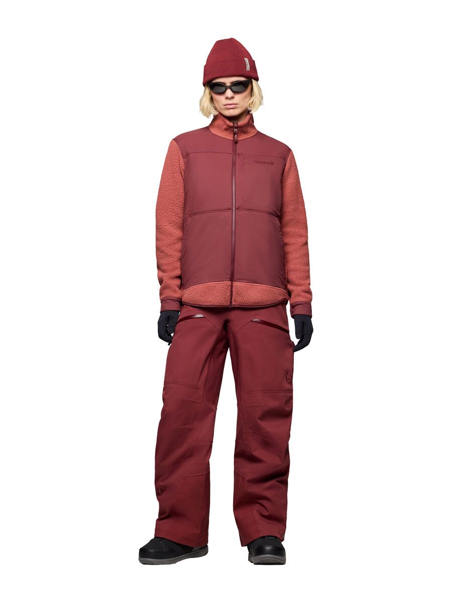 Norrona tamok warm3 Jacket W's, cowhide/port - Bild 4