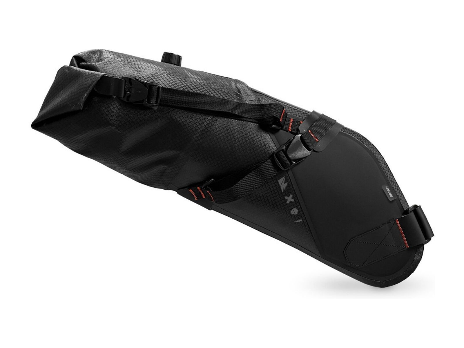 USWE Roll-Top Saddle Bag, black - Bild 1