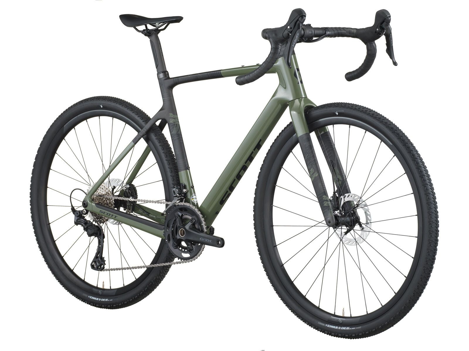 Scott Addict Gravel 40, wenge green - Bild 2