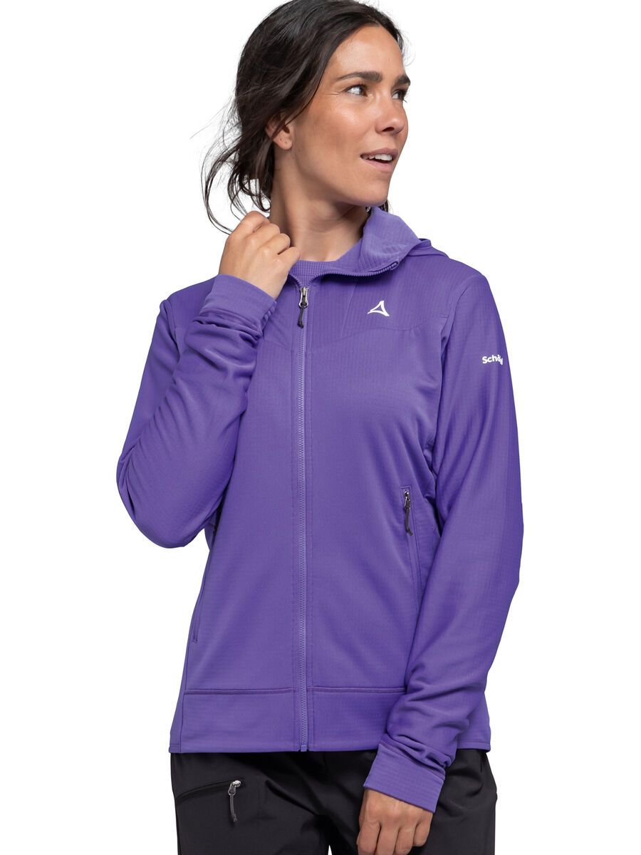Schöffel Fleece Hoody Style Blaueis WMS, purple power - Bild 3