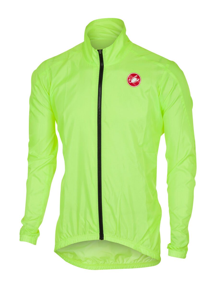 カステリ SQUADRA ER JACKET 蛍光イエロー ウインドブレーカー カステリ SQUADRA ER JACKET 蛍光イエロー ウインドブレーカー