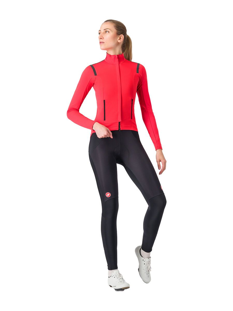 Castelli Perfetto RoS 3 W Jacket, hibiscus/black reflex - Bild 9