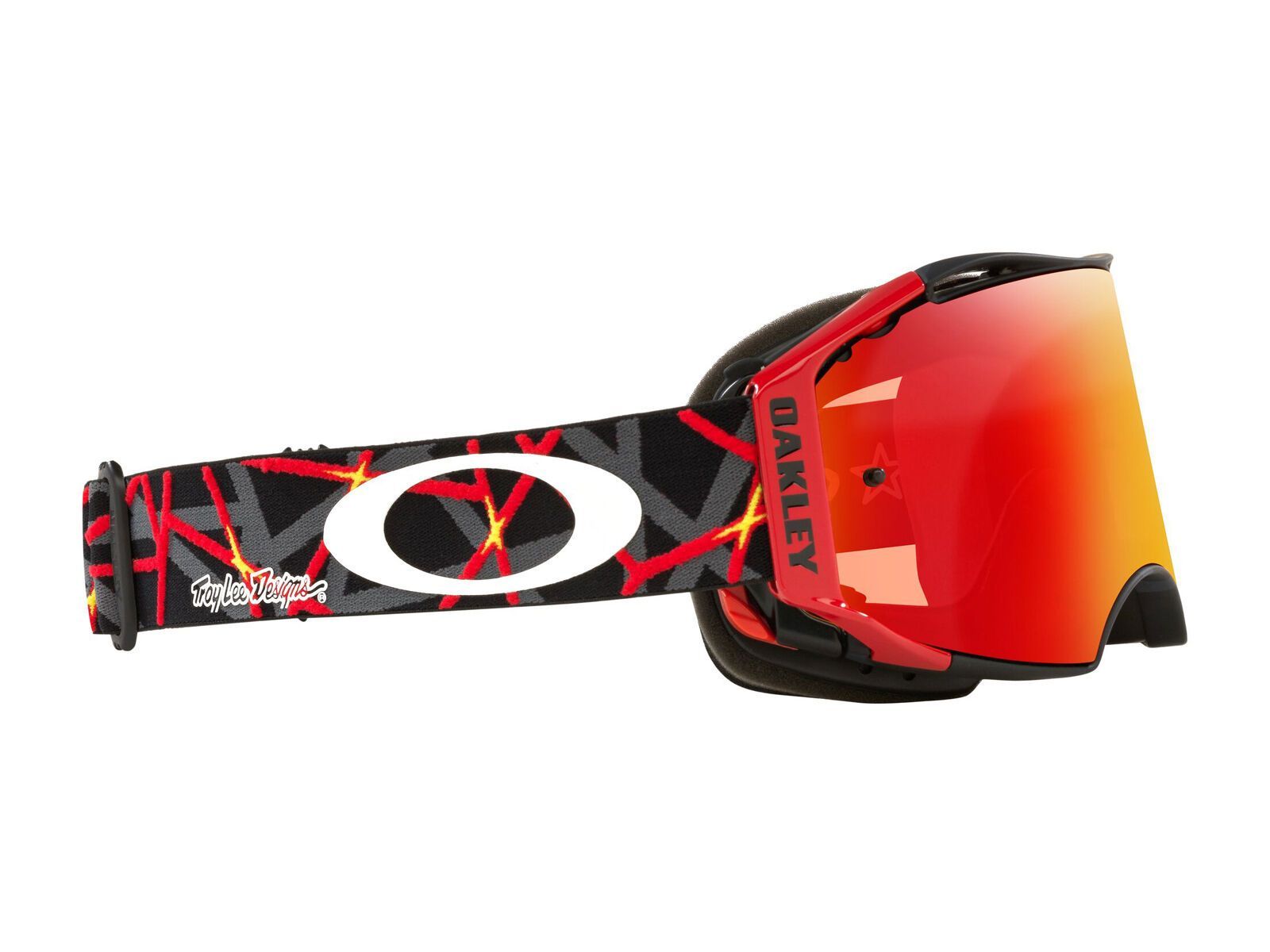 Oakley Airbrake MTB Troy Lee Designs - Prizm MX Torch Iridium, black webstar - Bild 10