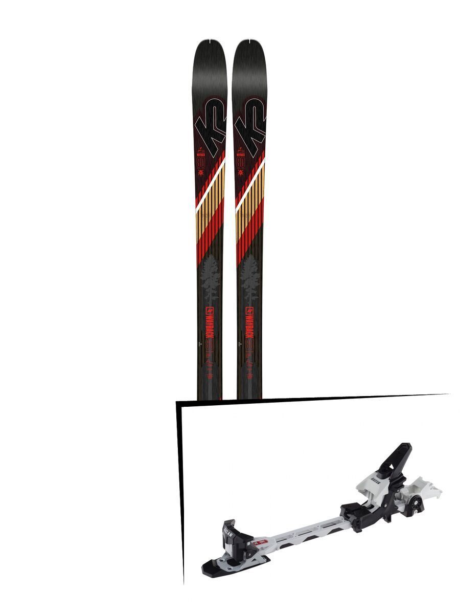Set: K2 SKI Wayback 80 2019 + Hagan Z02 - Bild 1