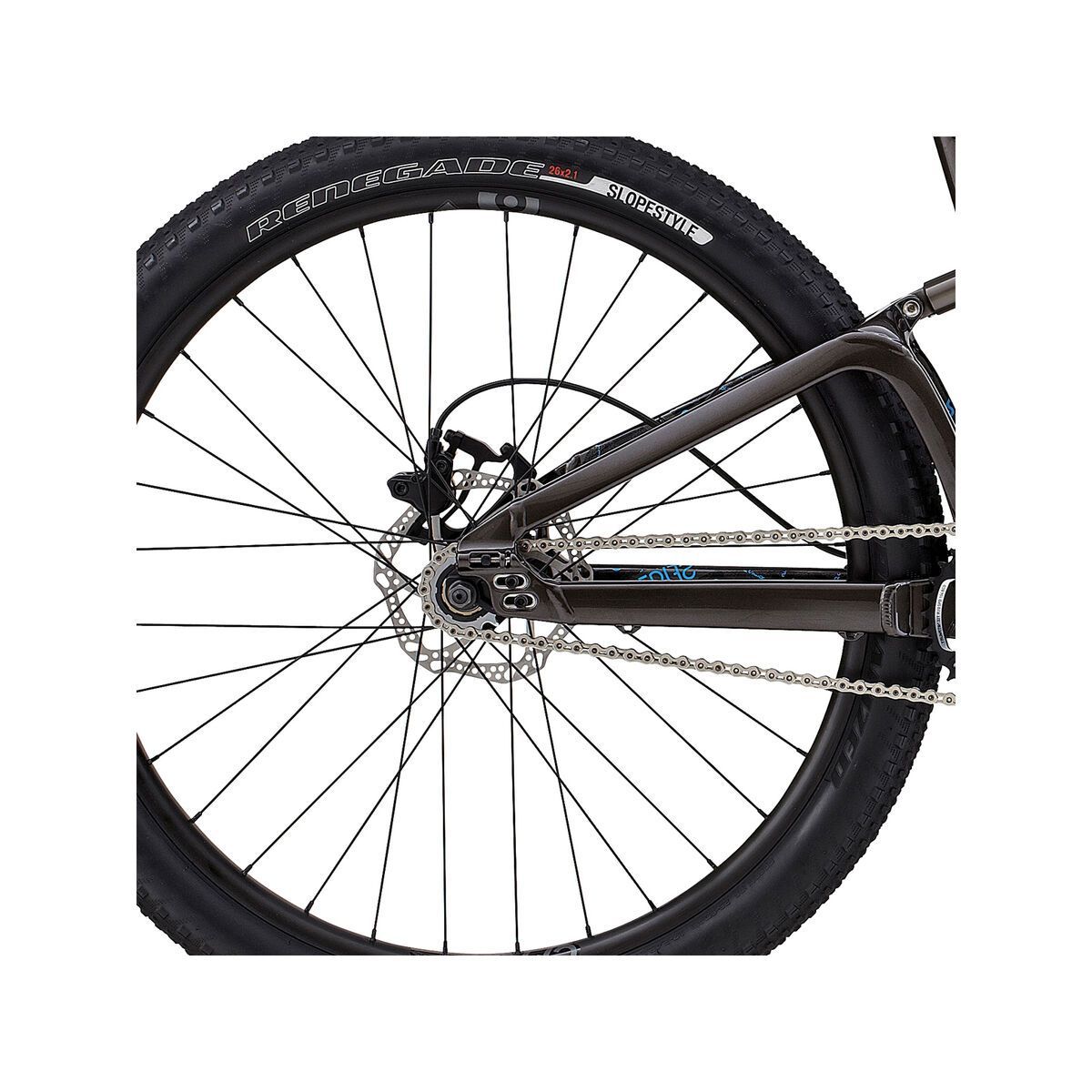 Specialized P.Slope, gloss warm charcoal/black/cyan - Bild 4