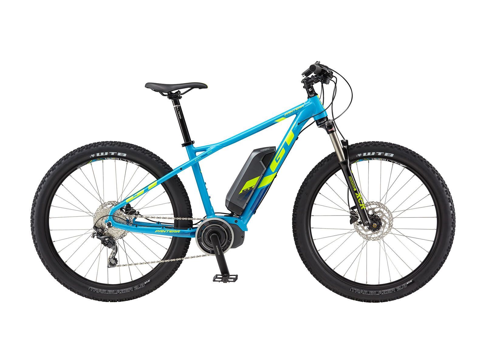 GT ePantera Dash, gloss cyan w/ neon yellow & deep navy - Bild 1