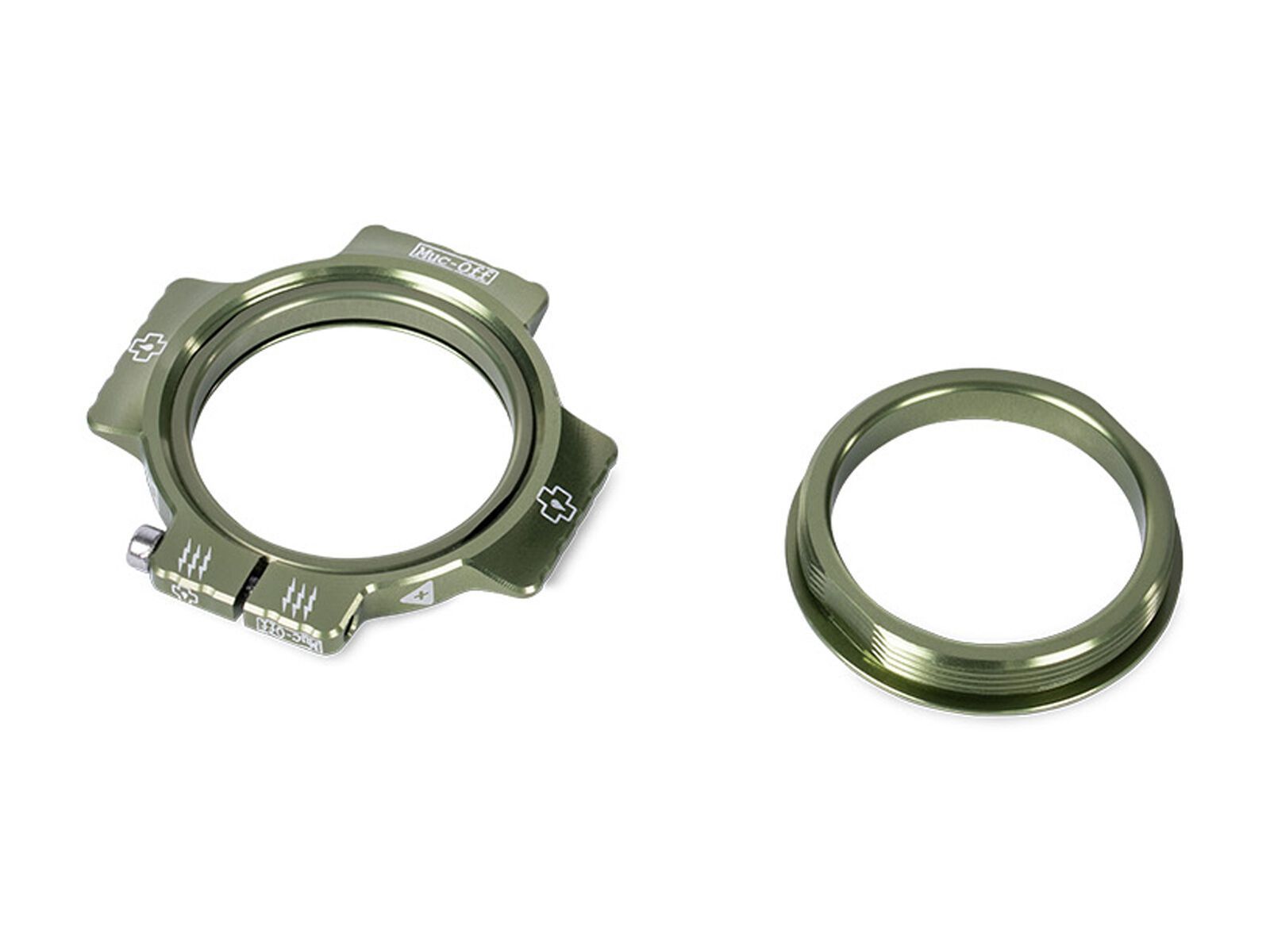 Muc-Off Crank Preload Ring, green - Bild 1