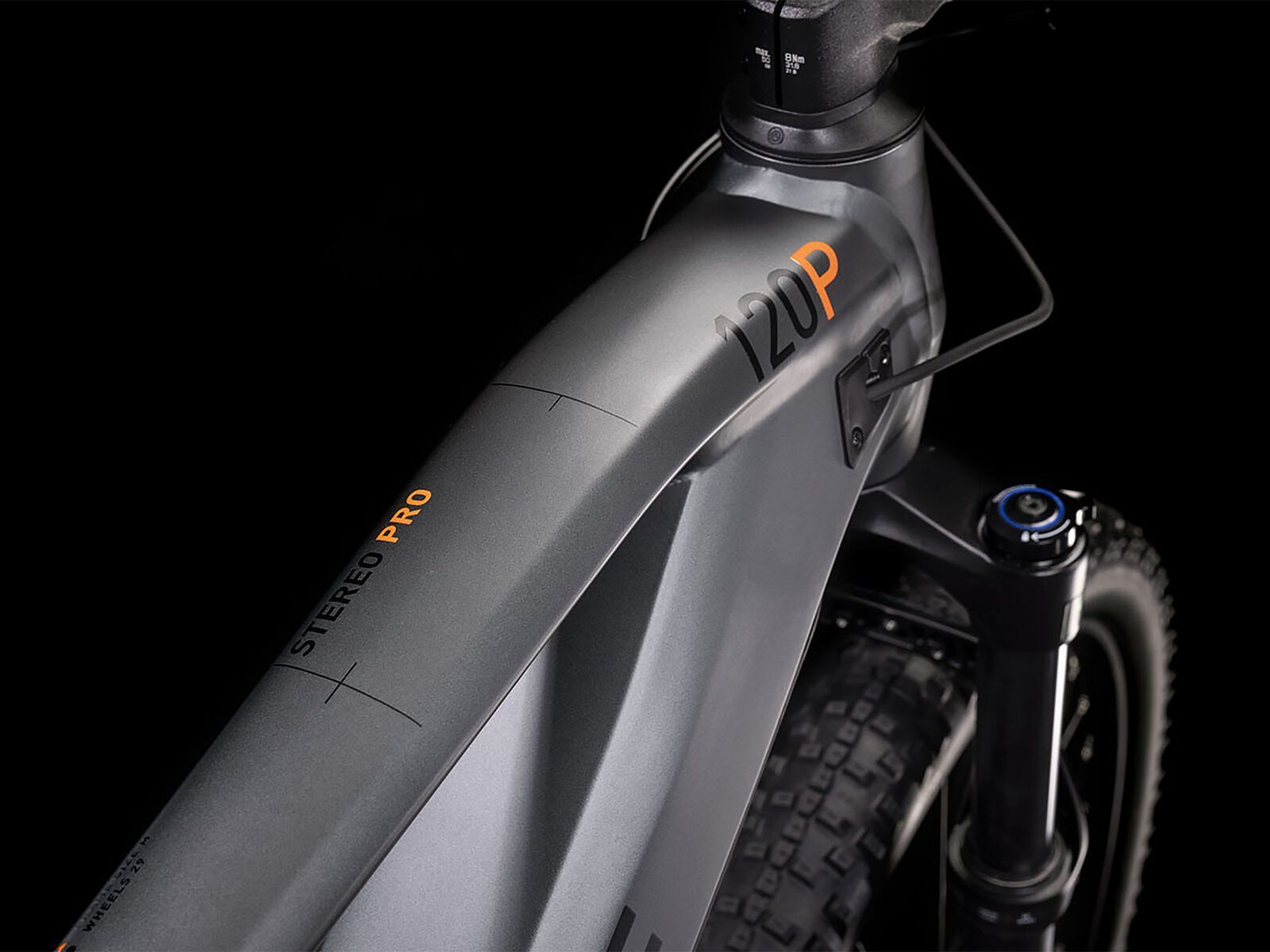 Cube Stereo Hybrid 120 Pro 625 29, flashgrey´n´orange - Bild 2