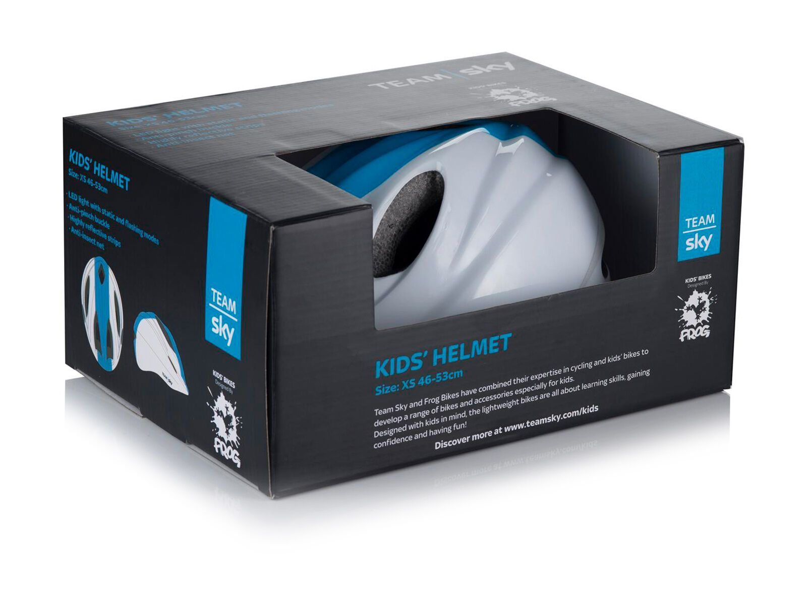 Frog Bikes Kids Helmet Team Sky - Bild 4