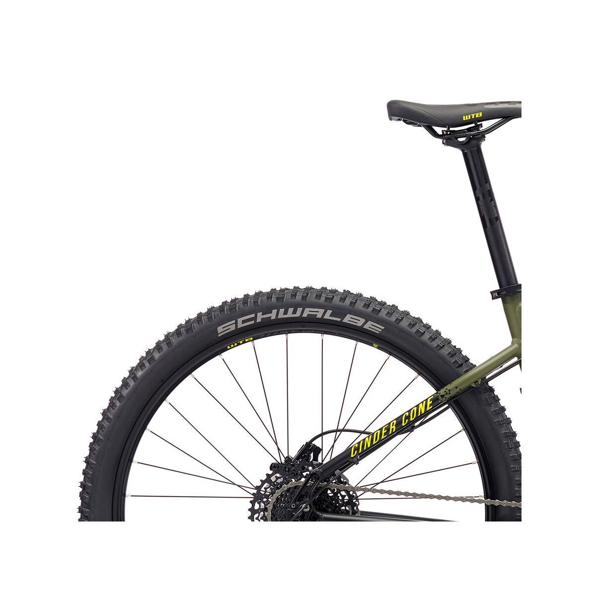 Kona Cinder Cone, matt black & olive w/ black & yellow decals - Bild 6
