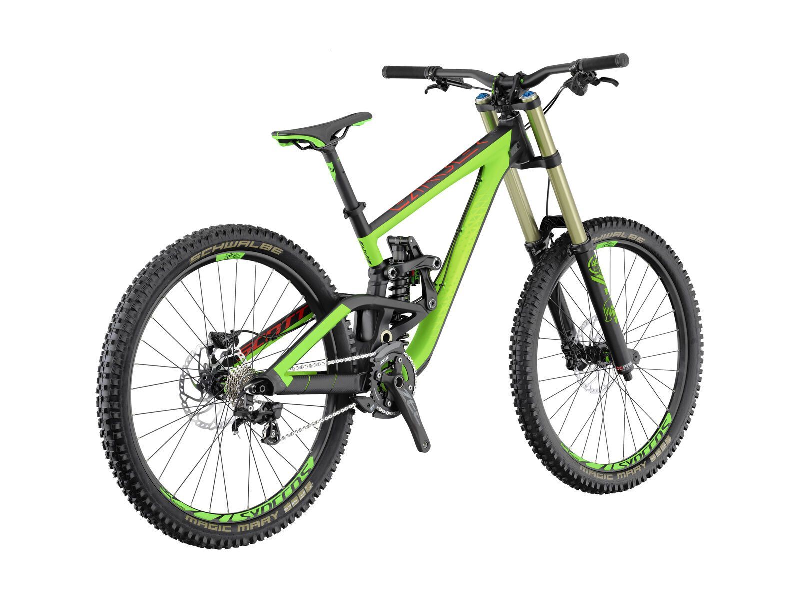 Scott Gambler 720, black/green/red - Bild 2