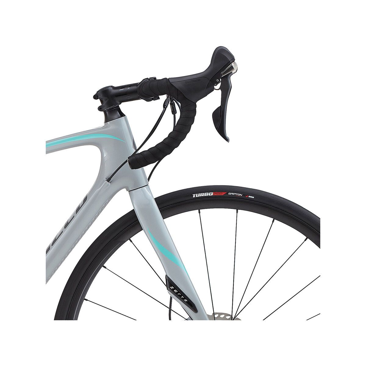 Specialized Ruby Comp Disc, gloss filthy white/light turquoise/charcoal - Bild 5