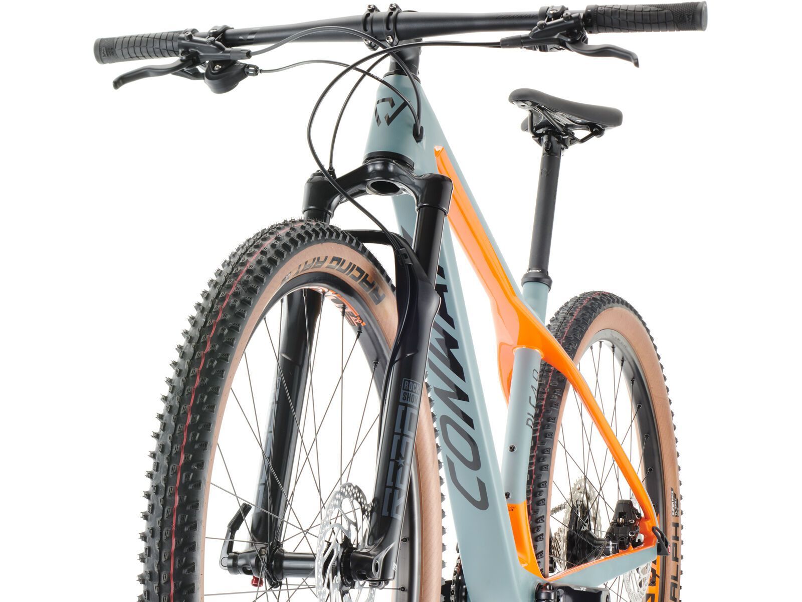 Conway RLC 4.9 Hardtail, grey matt/orange - Bild 3