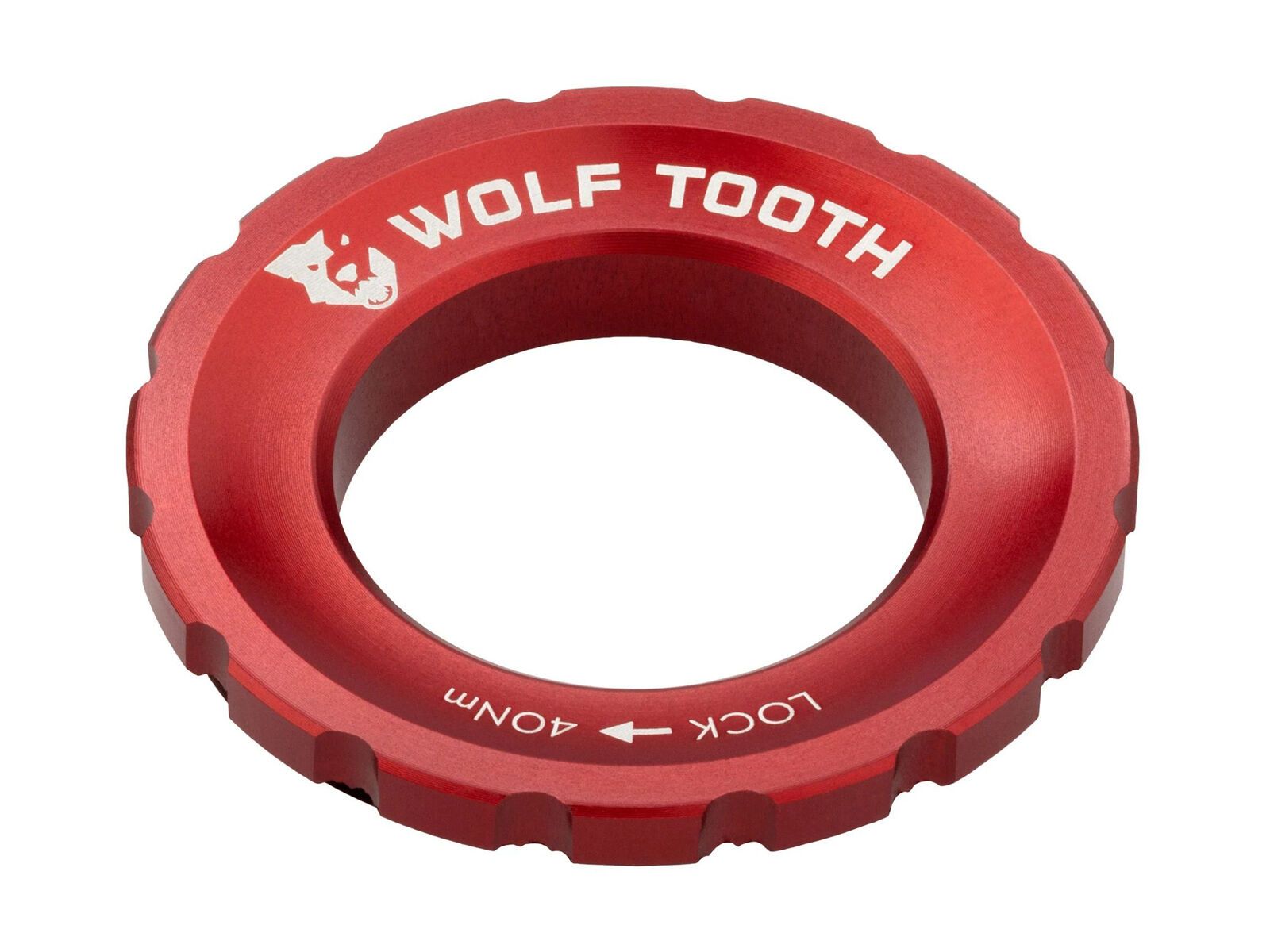 Wolf Tooth Centerlock Rotor Lockring - Außenverzahnung, red - Bild 1