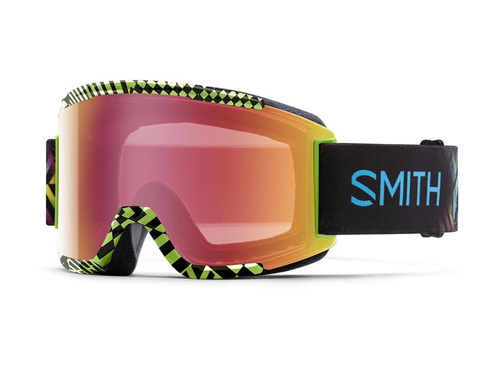 Smith Squad + Spare Lens, neon blacklight/red sonsor mirror - Bild 1