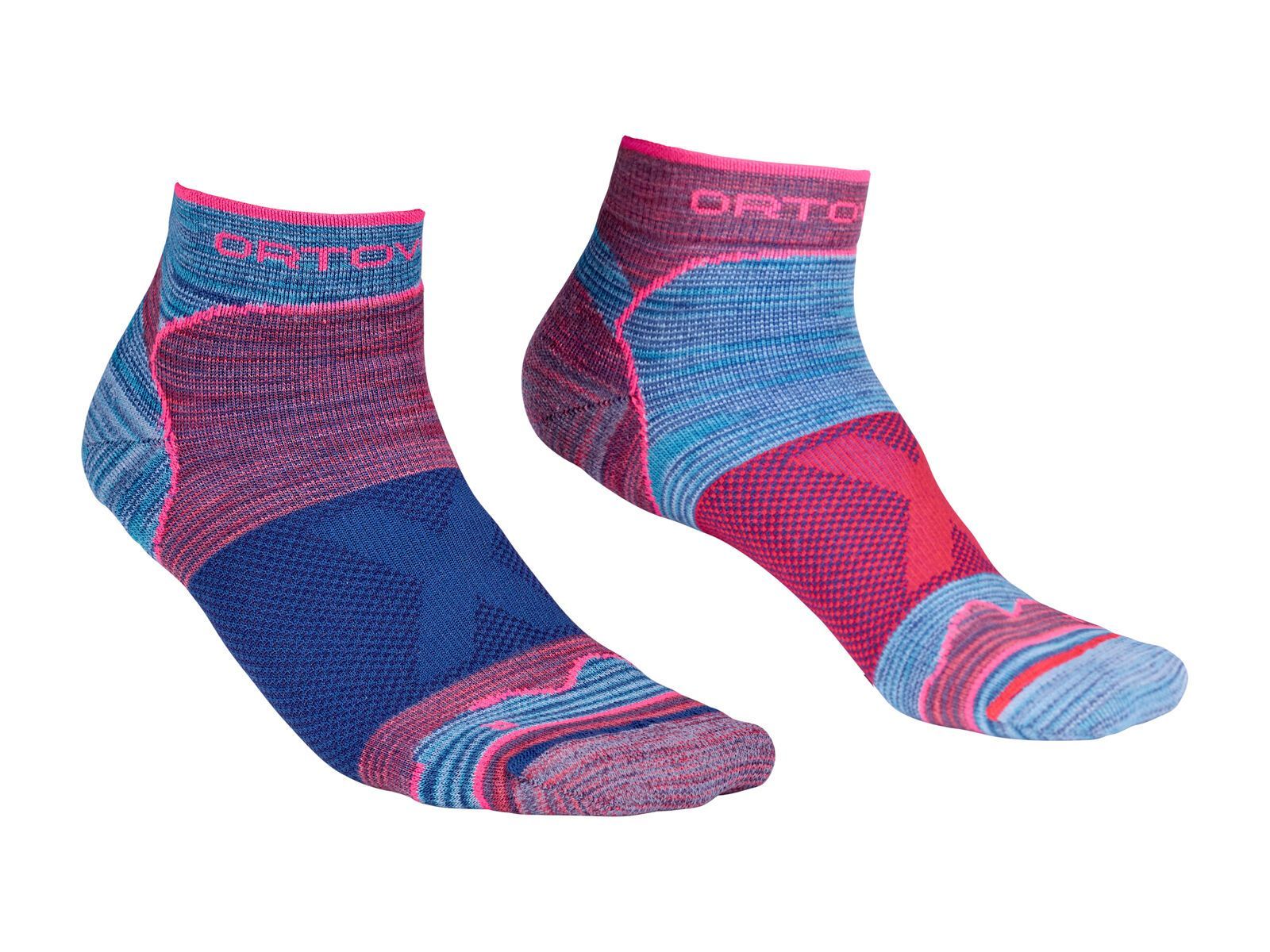 Ortovox Merino Alpinist Low Socks W, hot coral - Bild 1