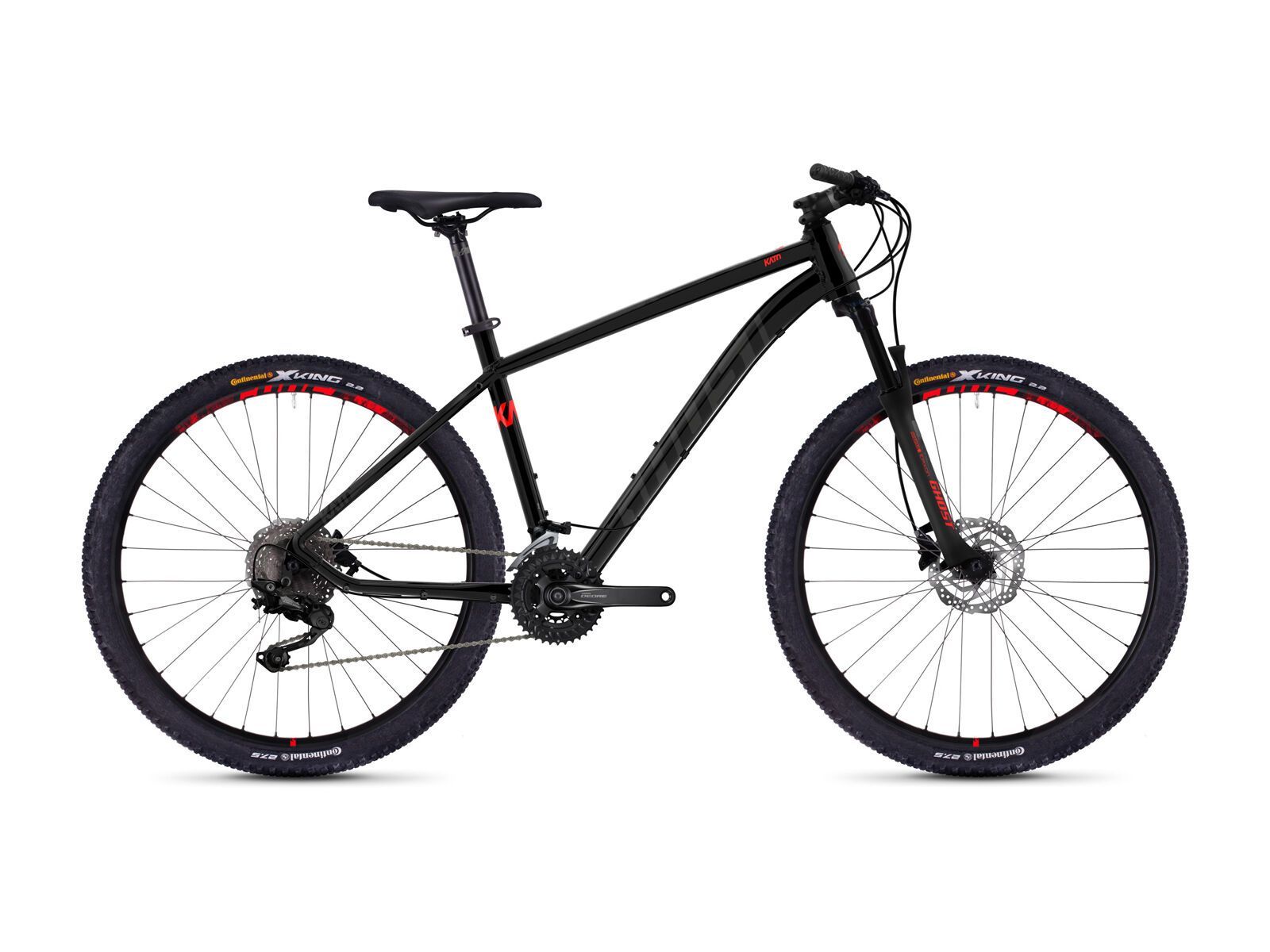 Ghost Kato 6.7 AL, night black/titanium gray/neon red - Bild 1