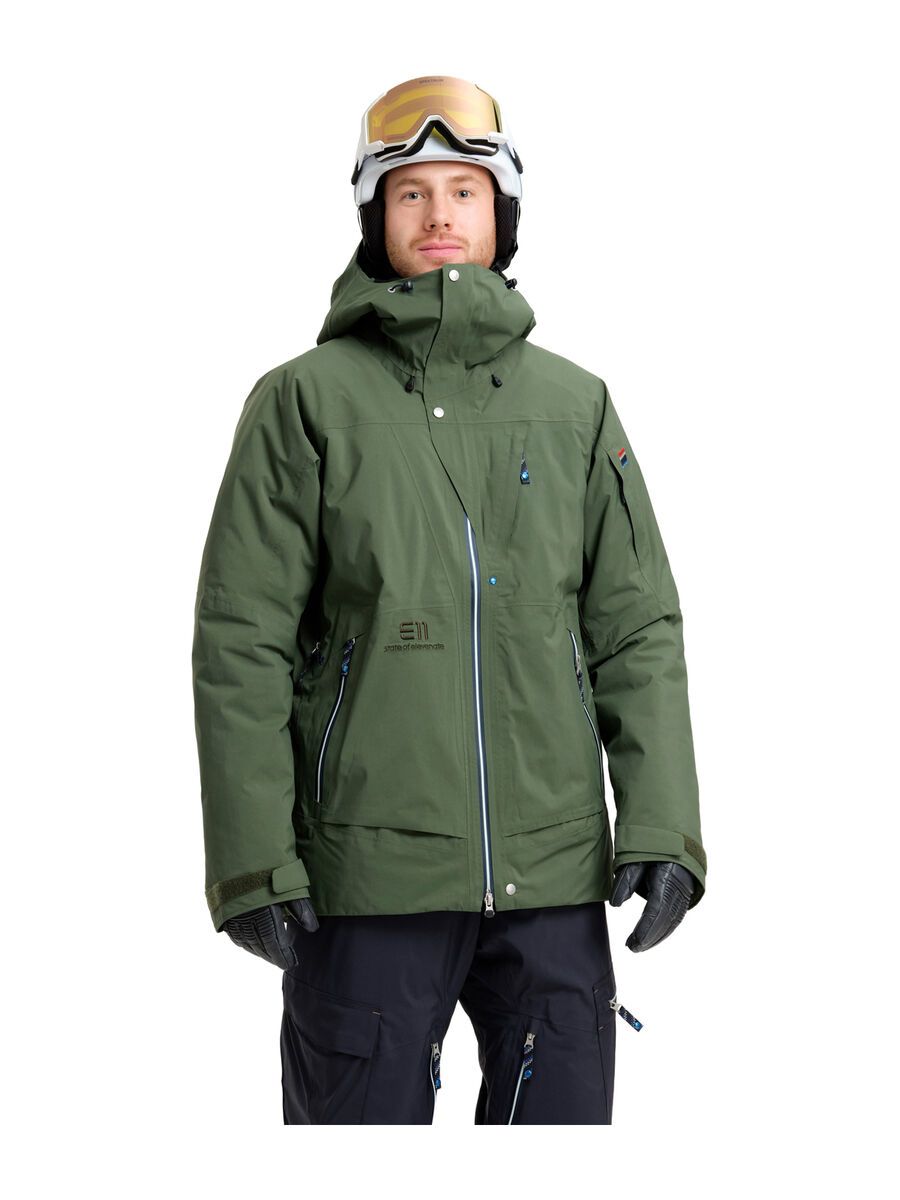 Elevenate Men's Lavancher Jacket, bronze green - Bild 2